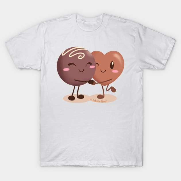 Lovely chocolates - Hug T-Shirt by SilveryDreams